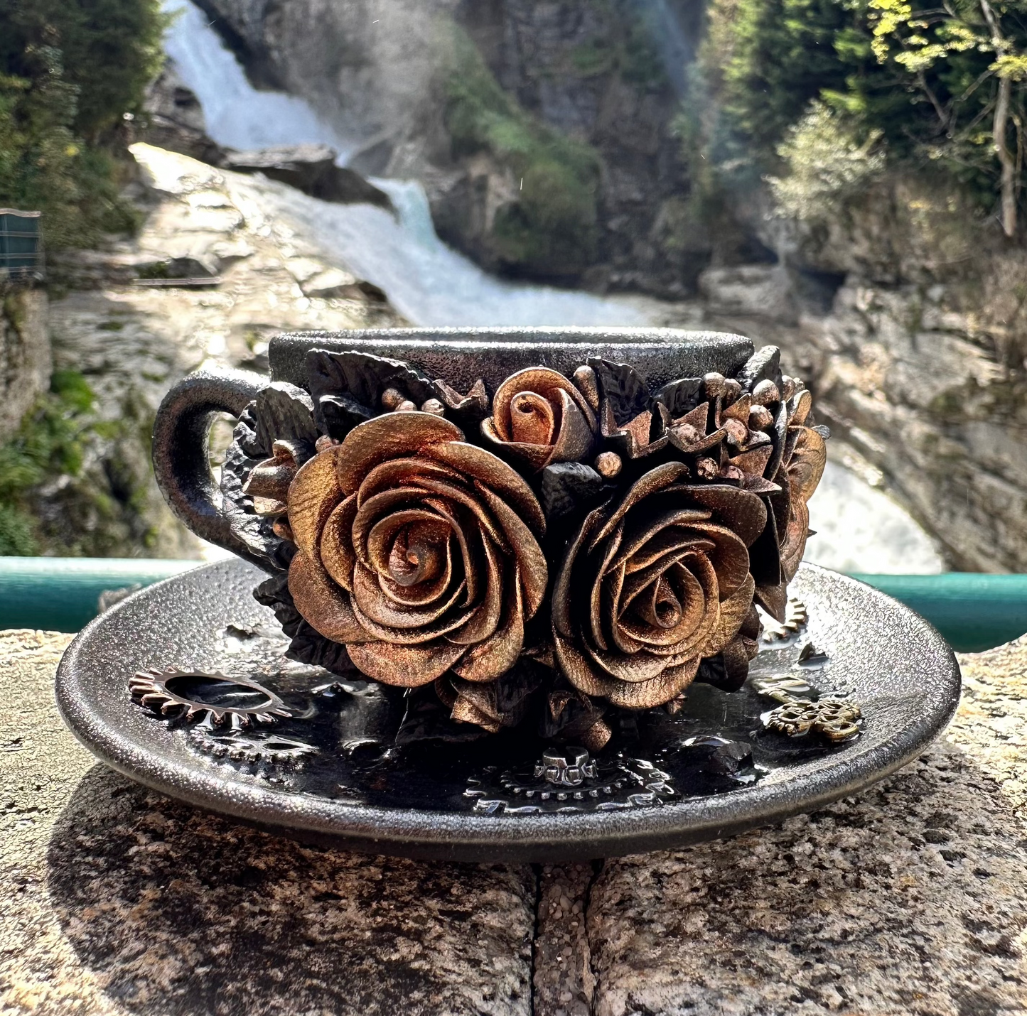 "Black Gold" - Espresso cup 🖤