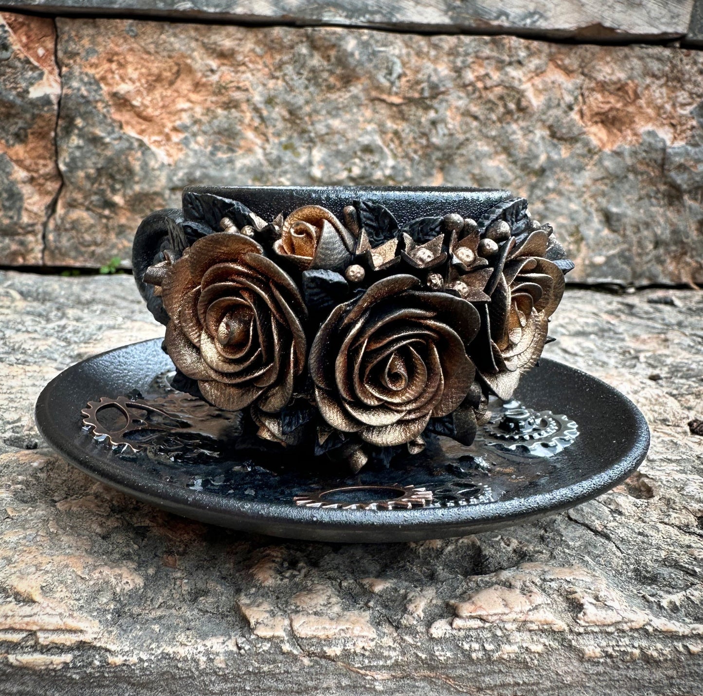 "Black Gold" - Espresso cup 🖤